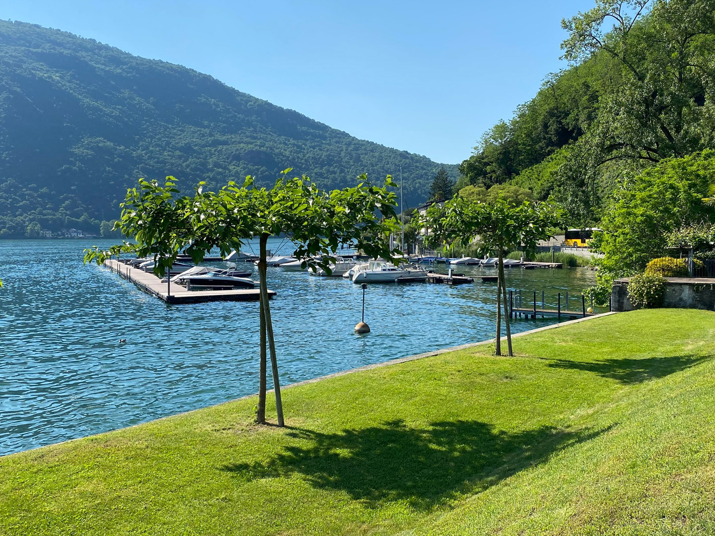 Tessin.ch: Seeblick-Apartment C4/12 - 1 Zimmer in 6922 Morcote 